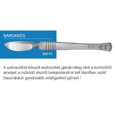 Szénacél sarokkés