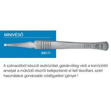 Szénacél mini vésõ (keskeny)