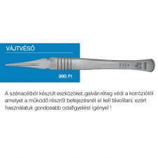 Szénacél vájtvésõ