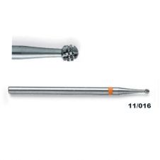 Keresztvágású gömb fúrófej átmérõ 1,6mm  11/016