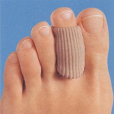 Lábujjvédo gyûrû szövet-gél KICSI 12 db Szakmai csomag