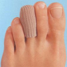 Lábujjvédo sapka szövet-gél 6db közepes Szakmai csomag