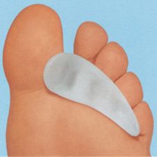 Kalapácsujj támasztó gélpárna BAL 2db Szakmai csomag