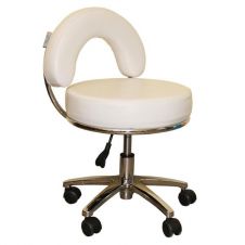 Vanda-Munkaszék háttámlával fehér színben