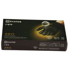 Gumikesztyû Gogrip S fekete 50db