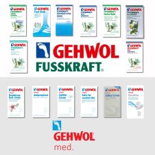 Gehwol Fusskraft és Gehwol med termékminták