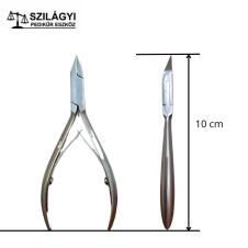 Körömcsípõ egyenes 10cm rozsdamentes