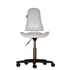 Liza-Munkaszék háttámlával fehér színben