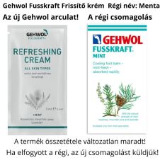 Frissíto lábápoló krém termékminta 5 ml Gehwol  Fusskraft