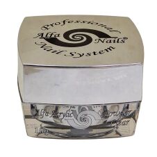 Alfa Acrylic Powder Clear 10g  Porcelán por színtelen