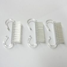 Portalanító kefe, átlátszó, bebújós nyéllel