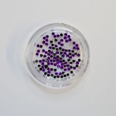 Strasszkõ kör LILA 2