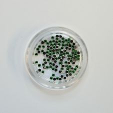 Strasszkõ kör ZÖLD