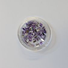 Strasszkõ Téglalap LILA 1