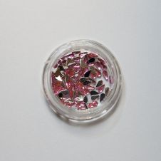 Strasszkõ Csepp PINK 1