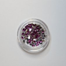 Strasszkõ Szirom PINK 2