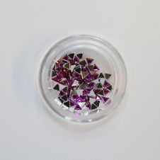 Strasszkõ Háromszög PINK 2