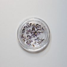 Strasszkõ Félhold LILA 1