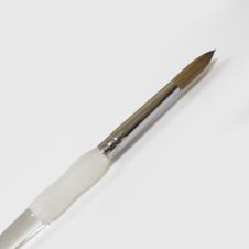 Ecset porcelán hegyes betétes plexi 10-es